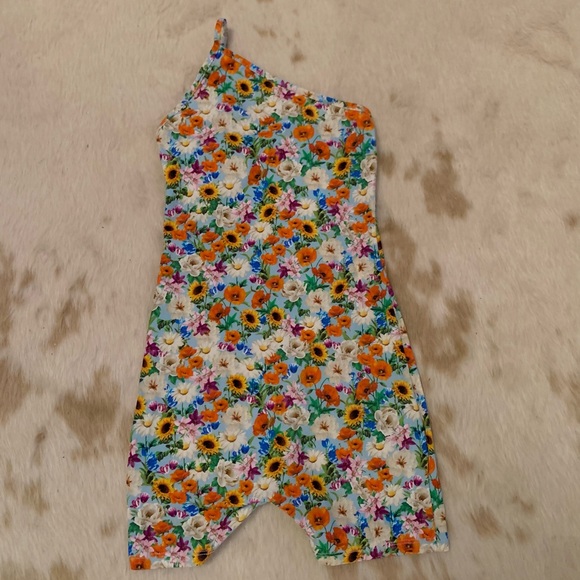 ✨2xHP✨NWT Zara Flower Print Romper - Picture 5 of 7